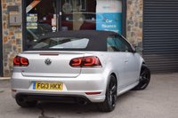 USED 2013 13 VOLKSWAGEN GOLF 2.0 TSI R Cabriolet 2dr Petrol DSG Euro 5 (265 ps) LEATHER-NAV