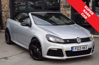 USED 2013 13 VOLKSWAGEN GOLF 2.0 TSI R Cabriolet 2dr Petrol DSG Euro 5 (265 ps) LEATHER-NAV