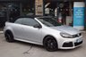 USED 2013 13 VOLKSWAGEN GOLF 2.0 TSI R Cabriolet 2dr Petrol DSG Euro 5 (265 ps) LEATHER-NAV
