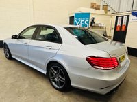 USED 2015 15 MERCEDES-BENZ E-CLASS 2.1 E220 BlueTEC AMG Night Edition Saloon 4 Door Diesel G-Tronic+ Euro 6 (s/s) (177 ps) 1 PREVIOUS OWNER ULEZ EURO 6