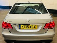 USED 2015 15 MERCEDES-BENZ E-CLASS 2.1 E220 BlueTEC AMG Night Edition Saloon 4 Door Diesel G-Tronic+ Euro 6 (s/s) (177 ps) 1 PREVIOUS OWNER ULEZ EURO 6