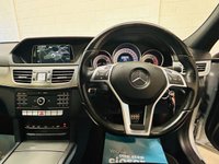 USED 2015 15 MERCEDES-BENZ E-CLASS 2.1 E220 BlueTEC AMG Night Edition Saloon 4 Door Diesel G-Tronic+ Euro 6 (s/s) (177 ps) 1 PREVIOUS OWNER ULEZ EURO 6