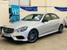 USED 2015 15 MERCEDES-BENZ E-CLASS 2.1 E220 BlueTEC AMG Night Edition Saloon 4 Door Diesel G-Tronic+ Euro 6 (s/s) (177 ps) 1 PREVIOUS OWNER ULEZ EURO 6