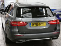 USED 2019 19 MERCEDES-BENZ E-CLASS 2.0 E300de 13.5kWh AMG Line Estate 5dr Diesel Plug-in Hybrid G-Tronic+ Euro 6 (s/s) (306 ps) STUNNING EXAMPLE SAT NAV HEATED PART LEATHER INTERIOR PARKING SENSORS 1 OWNER EXCELLENT SERVICE HISTORY WARRANTY