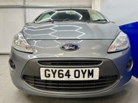 USED 2014 64 FORD KA 1.2 Edge Hatchback 3dr Petrol Manual Euro 5 (s/s) (69 ps) 1 Owner From New, &pound;35 Yearly Tax, Parking Sensors