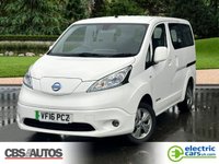 USED 2016 16 NISSAN eNV200 EVALIA Tekna MPV 24KW 5dr Electric Auto (Rapid Plus, 7 Seat) (109 bhp) WHEELCHAIR ACCESIBLE VEHICLE