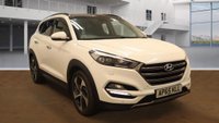 USED 2016 65 HYUNDAI TUCSON 2.0 CRDi Premium SE SUV 5dr Diesel Manual 4WD Euro 6 (185 ps) + NAV + PAN0RAMIC E/SUNROOF + E/HEAT-COOL LEATHERS + CRUISE + KEYLESS + BLUETOOTH + M/MEDIA + XENON-L.E.D.S + R/CAMERA + F/R PARK + LANE ASSIST + BLIS +E/BOOT + 19S PANROOF+19S+R/CAM+PRIVACY+XENON+LEATHER+NAV+CRUISE