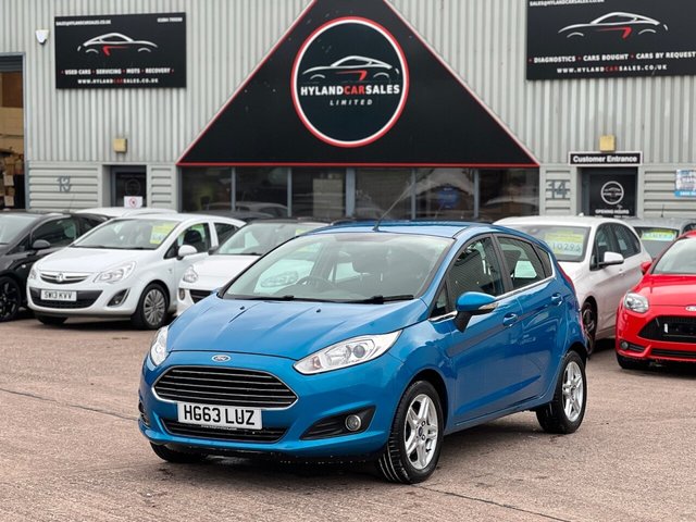 2014 63 Ford Fiesta 1.0T EcoBoost Zetec Hatchback 5dr Petrol Manual Euro 5 (s/s) (100 ps)