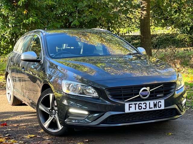 2014 63 Volvo V60 1.6 D2 R-Design Estate 5dr Diesel Manual Euro 5 (s/s) (115 ps)