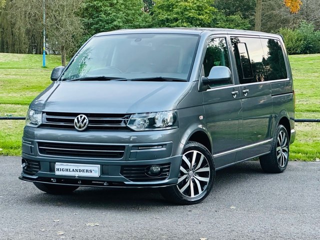 2015 15 Volkswagen Caravelle 2.0 BITDI EXECUTIVE BLUEMOTION TECH 180 BHP SPORTLINE STYLE BODYKITS LED DAYLIGHTS 7 SEATS SUNROOF 