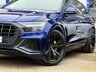 USED 2019 06 AUDI Q8 3.0 TDI V6 50 S LINE TIPTRONIC QUATTRO 286 BHP BLACK PACK PANORAMIC ROOF SAT NAV 360 CAMERA SAT NAV~360 CAMERA~AIR SUSPENSION