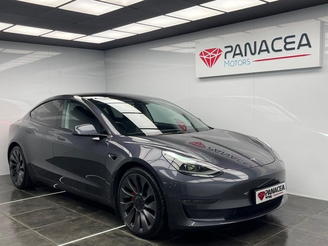 2021 71 Tesla Model 3 (Dual Motor) Performance Saloon 4dr Electric Auto 4WDE (Performance Upgrade) (449 bhp)