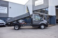 USED 2021 21 FORD TRANSIT 350 2.0 TDCI 130PS LEADER L2 SINGLE CAB TIPPER DRW EURO 6 Air Con, Heated Seats, Tow Bar
