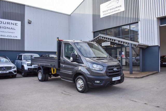 2021 21 Ford Transit 350 2.0 TDCI 130PS LEADER L2 SINGLE CAB TIPPER DRW EURO 6