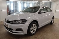 USED 2018 18 VOLKSWAGEN POLO 1.0 TSI SE Hatchback 5dr Petrol DSG Euro 6 (s/s) (95 ps) APPLE CAR PLAY & ANDROID AUTO WITH LOW MILEAGE