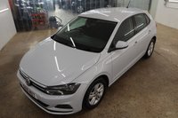 USED 2018 18 VOLKSWAGEN POLO 1.0 TSI SE Hatchback 5dr Petrol DSG Euro 6 (s/s) (95 ps) APPLE CAR PLAY & ANDROID AUTO WITH LOW MILEAGE