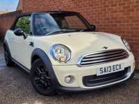 USED 2013 13 MINI CONVERTIBLE 1.6 One Convertible 2dr Petrol Manual Euro 6 (98 ps) Pepper Pack