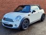USED 2013 13 MINI CONVERTIBLE 1.6 One Convertible 2dr Petrol Manual Euro 6 (98 ps) Pepper Pack