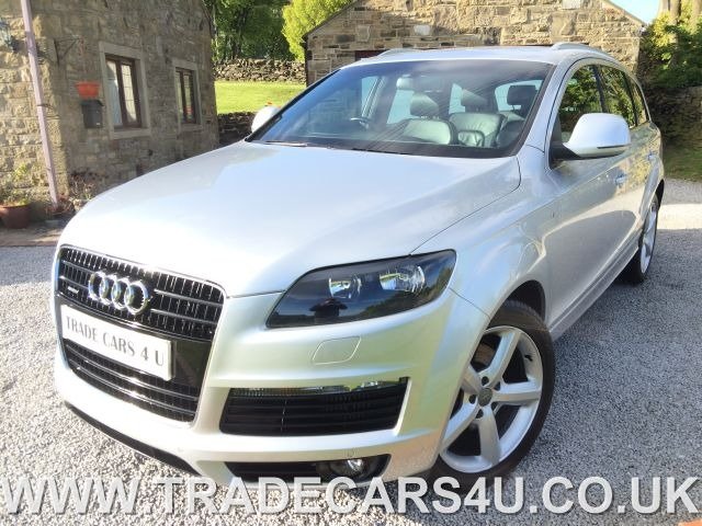 2007 07 Audi Q7 3.0 TDI QUATTRO 4WD S LINE 7 SEATER