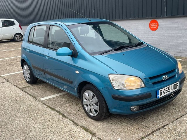 2005 55 Hyundai Getz 1.1 CDX Hatchback 5dr Petrol Manual (138 g/km, 62 bhp)