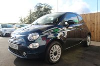 USED 2020 20 FIAT 500C 1.2 Lounge Convertible 2dr Petrol Dualogic Euro 6 (s/s) (69 bhp) VIEW AND RESERVE ONLINE OR CALL 01527-853940 FOR MORE INFO.