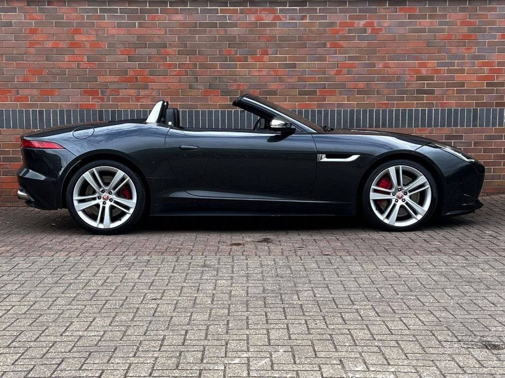 USED 2014 64 JAGUAR F-TYPE 5.0 V8 S Convertible 2dr Petrol Auto Euro 5 (s/s) (495 ps) 1YR WARRANTY|PERFORMANCE SEATS
