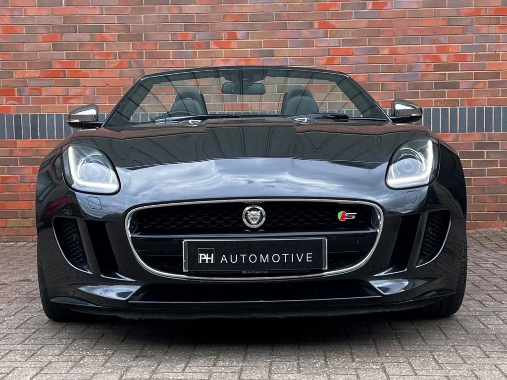 USED 2014 64 JAGUAR F-TYPE 5.0 V8 S Convertible 2dr Petrol Auto Euro 5 (s/s) (495 ps) 1YR WARRANTY|PERFORMANCE SEATS