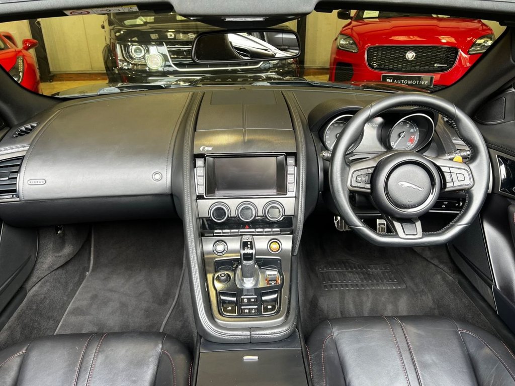 USED 2014 64 JAGUAR F-TYPE 5.0 V8 S Convertible 2dr Petrol Auto Euro 5 (s/s) (495 ps) 1YR WARRANTY|PERFORMANCE SEATS