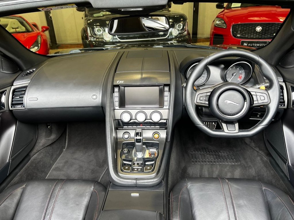 USED 2014 64 JAGUAR F-TYPE 5.0 V8 S Convertible 2dr Petrol Auto Euro 5 (s/s) (495 ps) 1YR WARRANTY|PERFORMANCE SEATS