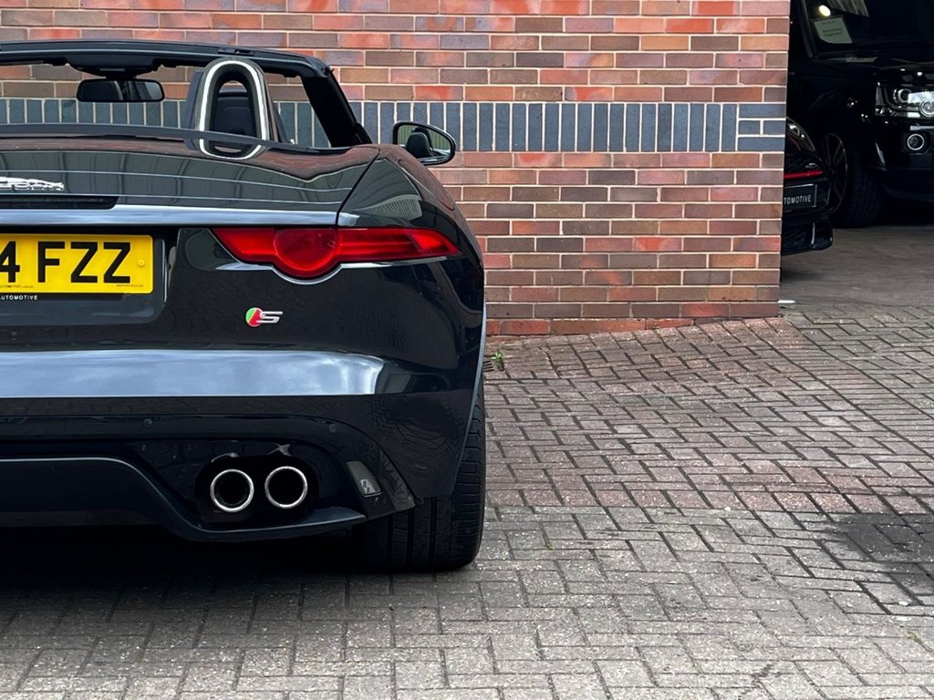 USED 2014 64 JAGUAR F-TYPE 5.0 V8 S Convertible 2dr Petrol Auto Euro 5 (s/s) (495 ps) 1YR WARRANTY|PERFORMANCE SEATS