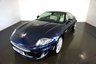 USED 2014 14 JAGUAR XK 5.0 V8 Signature Coupe 2dr Petrol Auto Euro 5 (385 ps)-Superb low mileage example-Finished in Dark Sapphire Metallic-Heated Soft Grain Ivory Leather Upholstery-20 inch alloy wheels-dual climate control-cruise control-Mfsw-Satnav-Dab radio-Bluetooth-Electric memory seats-Reverse camera-Bowers & Wilkins Sound System-Traditional Colour combination. 
