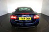 USED 2014 14 JAGUAR XK 5.0 V8 Signature Coupe 2dr Petrol Auto Euro 5 (385 ps)-Superb low mileage example-Finished in Dark Sapphire Metallic-Heated Soft Grain Ivory Leather Upholstery-20 inch alloy wheels-dual climate control-cruise control-Mfsw-Satnav-Dab radio-Bluetooth-Electric memory seats-Reverse camera-Bowers & Wilkins Sound System-Traditional Colour combination. 