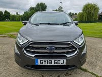 USED 2018 18 FORD ECOSPORT 1.0T EcoBoost Zetec SUV 5dr Petrol Auto Euro 6 (s/s) (125 ps) Automatic & Parking sensors