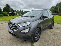 USED 2018 18 FORD ECOSPORT 1.0T EcoBoost Zetec SUV 5dr Petrol Auto Euro 6 (s/s) (125 ps) Automatic & Parking sensors