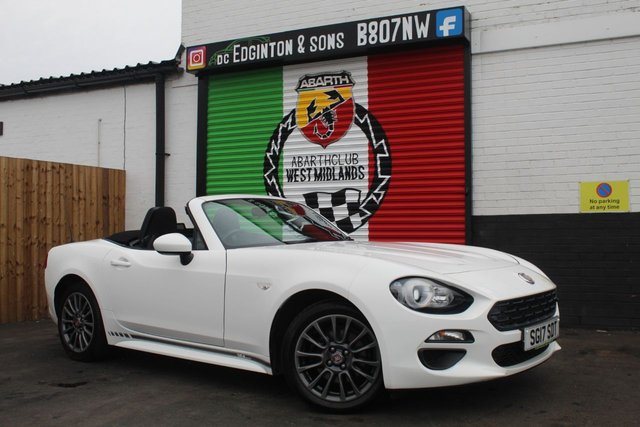 2017 17 Fiat 124 Spider 1.4 MultiAir Classica Convertible 2dr Petrol Euro 6 (140 ps)