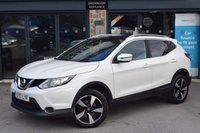 USED 2017 17 NISSAN QASHQAI 1.6 dCi N-Vision SUV 5dr Diesel XTRON 2WD Euro 6 (s/s) (130 ps) Automatic Diesel  reverse camera