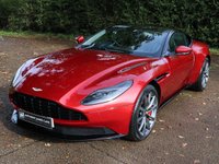 USED 2018 18 ASTON MARTIN DB11 4.0 V8 Coupe 2dr Petrol Auto Euro 6 (s/s) (510 ps) 1 OWNER FROM NEW, 4 NEW TYRES, 12 MONTH WARRANTY, 360 CAMERA, BLACK PACK, BROGUE DETAILING AND CELESTIAL PERFORATION, 20 INCH SHADOW CHROME WHEELS, MEMORY SEATS, KEYLESS AND MORE!