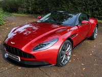 USED 2018 18 ASTON MARTIN DB11 4.0 V8 Coupe 2dr Petrol Auto Euro 6 (s/s) (510 ps) 1 OWNER FROM NEW, 4 NEW TYRES, 12 MONTH WARRANTY, 360 CAMERA, BLACK PACK, BROGUE DETAILING AND CELESTIAL PERFORATION, 20 INCH SHADOW CHROME WHEELS, MEMORY SEATS, KEYLESS AND MORE!