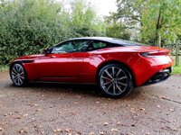 USED 2018 18 ASTON MARTIN DB11 4.0 V8 Coupe 2dr Petrol Auto Euro 6 (s/s) (510 ps) 1 OWNER FROM NEW, 4 NEW TYRES, 12 MONTH WARRANTY, 360 CAMERA, BLACK PACK, BROGUE DETAILING AND CELESTIAL PERFORATION, 20 INCH SHADOW CHROME WHEELS, MEMORY SEATS, KEYLESS AND MORE!