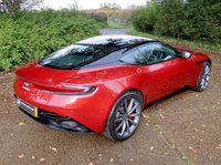 USED 2018 18 ASTON MARTIN DB11 4.0 V8 Coupe 2dr Petrol Auto Euro 6 (s/s) (510 ps) 1 OWNER FROM NEW, 4 NEW TYRES, 12 MONTH WARRANTY, 360 CAMERA, BLACK PACK, BROGUE DETAILING AND CELESTIAL PERFORATION, 20 INCH SHADOW CHROME WHEELS, MEMORY SEATS, KEYLESS AND MORE!