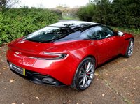 USED 2018 18 ASTON MARTIN DB11 4.0 V8 Coupe 2dr Petrol Auto Euro 6 (s/s) (510 ps) 1 OWNER FROM NEW, 4 NEW TYRES, 12 MONTH WARRANTY, 360 CAMERA, BLACK PACK, BROGUE DETAILING AND CELESTIAL PERFORATION, 20 INCH SHADOW CHROME WHEELS, MEMORY SEATS, KEYLESS AND MORE!