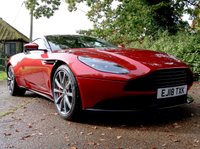 USED 2018 18 ASTON MARTIN DB11 4.0 V8 Coupe 2dr Petrol Auto Euro 6 (s/s) (510 ps) 1 OWNER FROM NEW, 4 NEW TYRES, 12 MONTH WARRANTY, 360 CAMERA, BLACK PACK, BROGUE DETAILING AND CELESTIAL PERFORATION, 20 INCH SHADOW CHROME WHEELS, MEMORY SEATS, KEYLESS AND MORE!