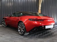 USED 2018 18 ASTON MARTIN DB11 4.0 V8 Coupe 2dr Petrol Auto Euro 6 (s/s) (510 ps) 1 OWNER FROM NEW, 4 NEW TYRES, 12 MONTH WARRANTY, 360 CAMERA, BLACK PACK, BROGUE DETAILING AND CELESTIAL PERFORATION, 20 INCH SHADOW CHROME WHEELS, MEMORY SEATS, KEYLESS AND MORE!