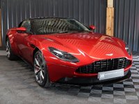 USED 2018 18 ASTON MARTIN DB11 4.0 V8 Coupe 2dr Petrol Auto Euro 6 (s/s) (510 ps) 1 OWNER FROM NEW, 4 NEW TYRES, 12 MONTH WARRANTY, 360 CAMERA, BLACK PACK, BROGUE DETAILING AND CELESTIAL PERFORATION, 20 INCH SHADOW CHROME WHEELS, MEMORY SEATS, KEYLESS AND MORE!
