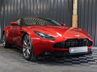 USED 2018 18 ASTON MARTIN DB11 4.0 V8 Coupe 2dr Petrol Auto Euro 6 (s/s) (510 ps) 1 OWNER FROM NEW, 4 NEW TYRES, 12 MONTH WARRANTY, 360 CAMERA, BLACK PACK, BROGUE DETAILING AND CELESTIAL PERFORATION, 20 INCH SHADOW CHROME WHEELS, MEMORY SEATS, KEYLESS AND MORE!