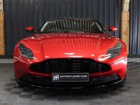 USED 2018 18 ASTON MARTIN DB11 4.0 V8 Coupe 2dr Petrol Auto Euro 6 (s/s) (510 ps) 1 OWNER FROM NEW, 4 NEW TYRES, 12 MONTH WARRANTY, 360 CAMERA, BLACK PACK, BROGUE DETAILING AND CELESTIAL PERFORATION, 20 INCH SHADOW CHROME WHEELS, MEMORY SEATS, KEYLESS AND MORE!