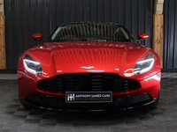 USED 2018 18 ASTON MARTIN DB11 4.0 V8 Coupe 2dr Petrol Auto Euro 6 (s/s) (510 ps) 1 OWNER FROM NEW, 4 NEW TYRES, 12 MONTH WARRANTY, 360 CAMERA, BLACK PACK, BROGUE DETAILING AND CELESTIAL PERFORATION, 20 INCH SHADOW CHROME WHEELS, MEMORY SEATS, KEYLESS AND MORE!