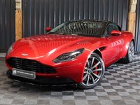 USED 2018 18 ASTON MARTIN DB11 4.0 V8 Coupe 2dr Petrol Auto Euro 6 (s/s) (510 ps) 1 OWNER FROM NEW, 4 NEW TYRES, 12 MONTH WARRANTY, 360 CAMERA, BLACK PACK, BROGUE DETAILING AND CELESTIAL PERFORATION, 20 INCH SHADOW CHROME WHEELS, MEMORY SEATS, KEYLESS AND MORE!