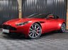 USED 2018 18 ASTON MARTIN DB11 4.0 V8 Coupe 2dr Petrol Auto Euro 6 (s/s) (510 ps) 1 OWNER FROM NEW, 4 NEW TYRES, 12 MONTH WARRANTY, 360 CAMERA, BLACK PACK, BROGUE DETAILING AND CELESTIAL PERFORATION, 20 INCH SHADOW CHROME WHEELS, MEMORY SEATS, KEYLESS AND MORE!