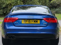 USED 2015 15 AUDI A5 2.0 TFSI Black Edition Plus Coupe 2dr Petrol Manual quattro Euro 6 (s/s) (225 ps) 